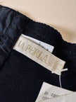 Bustier con guêpière in pizzo nero e seta “La Perla”