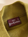 Lupetto oversize in cachemire verde acido Pure Cachemire