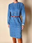 Abito Oaks By Gianfranco Ferré in denim slavato