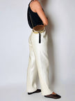 Vintage Schéilan Firenze jewel bag in twisted gold-tone metal with a couture tassel