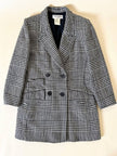 Blazer doppiopetto in lana principe di Galles “Yves Saint Laurent”
