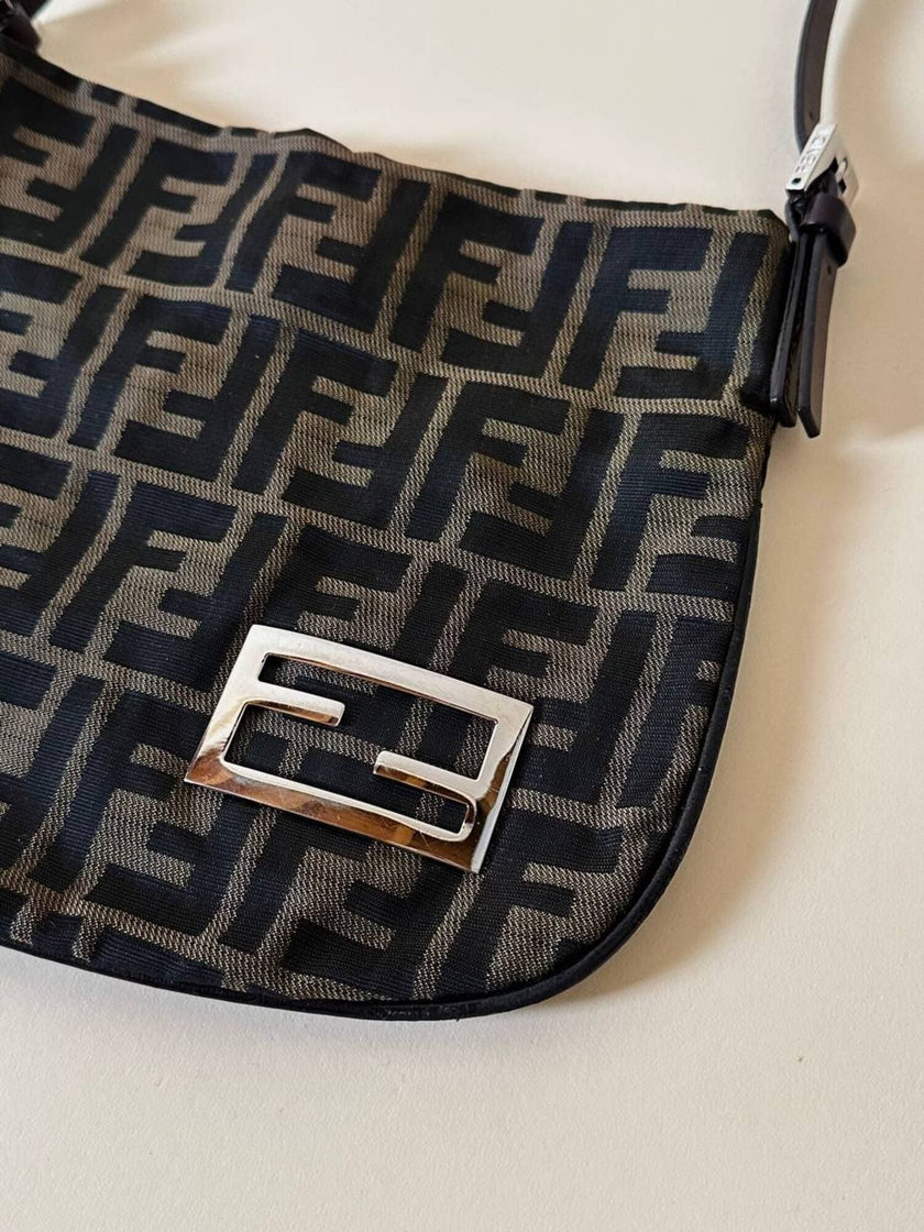 Borsa Fendi vintage in tela zucca