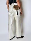 Vintage Schéilan Firenze jewel bag in twisted gold-tone metal with a couture tassel