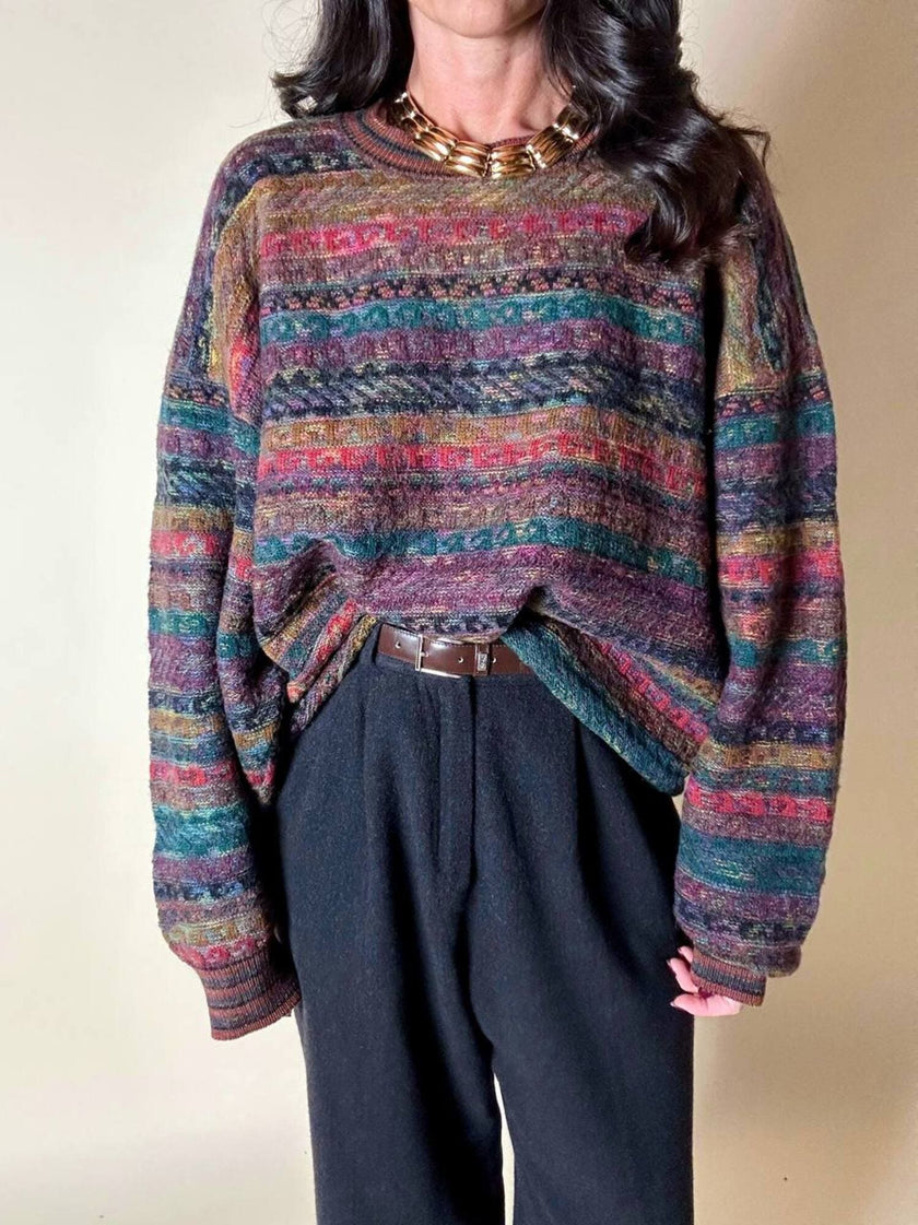 Pullover Missoni Sport a righe multicolor