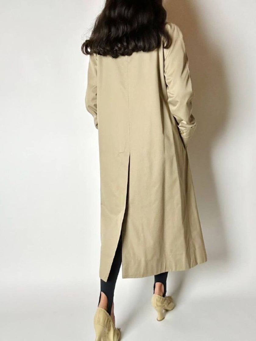Trench vintage Burberry’s in gabardine beige