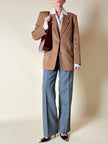 Pantalone classico in lana grisaglia “Yves Saint Laurent”