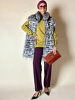 Lupetto oversize in cachemire verde acido Pure Cachemire