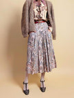 Gonna rosa fantasia paisley
