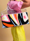 Maxi bag Emilio Pucci in PVC e velluto