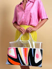 Maxi bag Emilio Pucci in PVC e velluto