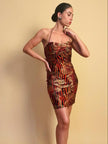 Mini dress Yves Saint Laurent fantasia oriente