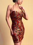 Mini dress Yves Saint Laurent fantasia oriente