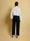 Pantalone gessato Yves Saint Laurent Rive Gauche