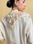 Victorian silk shirt