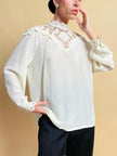 Victorian silk shirt