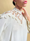 Victorian silk shirt
