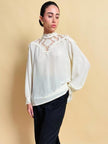 Victorian silk shirt