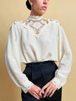 Victorian silk shirt