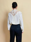 Victorian silk shirt