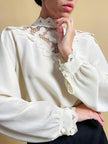 Victorian silk shirt