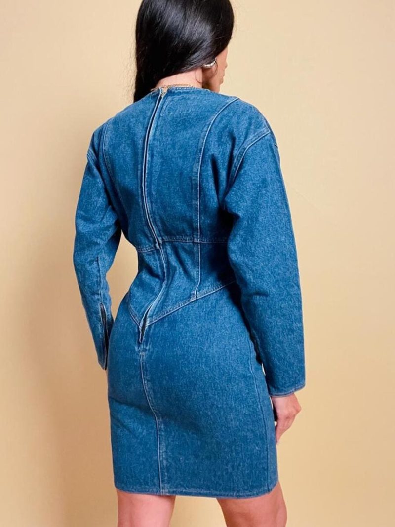 Mini dress in tela jeans "Oaks by Gianfranco Ferré