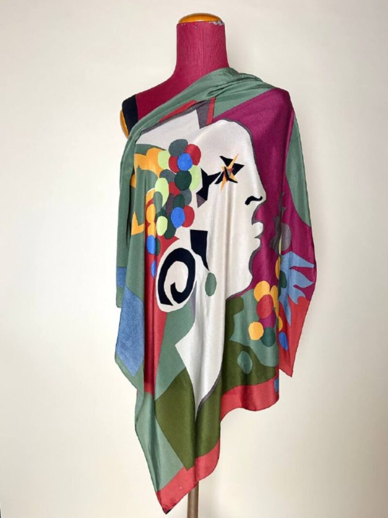 Foulard in seta “L’Automne” Yves Saint Laurent